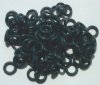 100 10mm Dark Green Rubber Rings